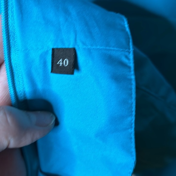 LORO PIANA World Luxury brand. Blue technical jacket lined with cashmere. - Picture 7 of 14